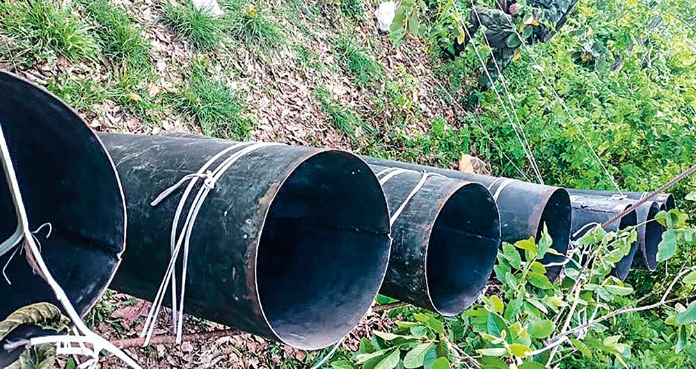   Desde estos cañones lanzaron artefactos explosivos que acabaron con la vida de los nueve soldados y dejaron heridos a nueve más. 