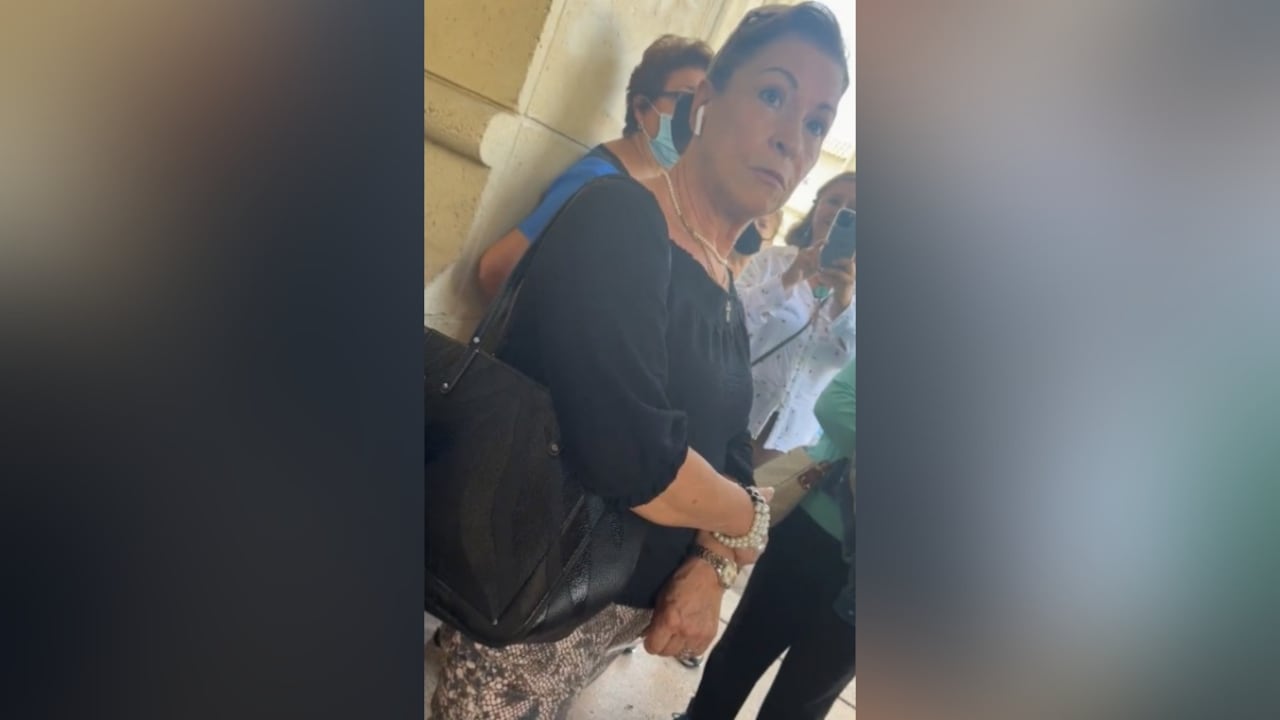 Las fuertes afirmaciones quedaron grabadas por el tuitero Beto Coral.