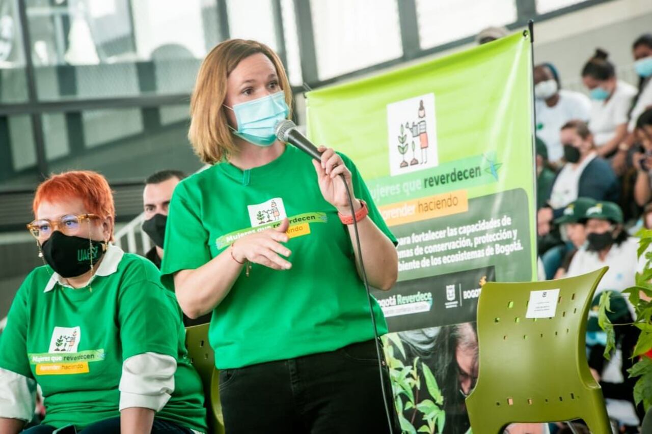 Carolina Urrutia, secretaria de Ambiente, explicó que estos planes permitirán a Bogotá lograr la neutralidad de carbono para el 2050.