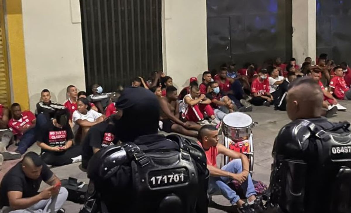 Hinchas América capturados tras atacar a un seguidor del Cali.