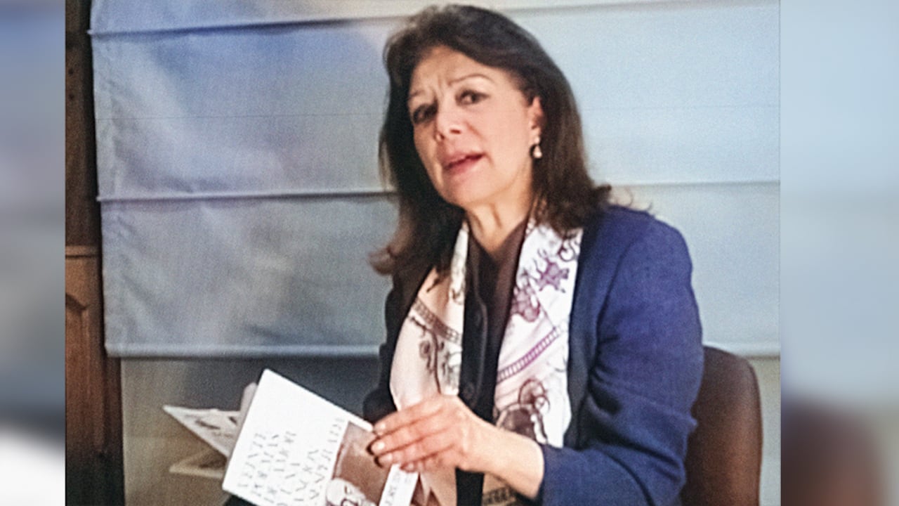 La periodista Virginia Vallejo fue la más famosa amante de Pablo Escobar.