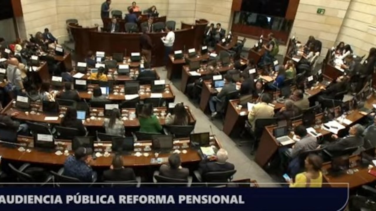 Audiencia pública Reforma pensional