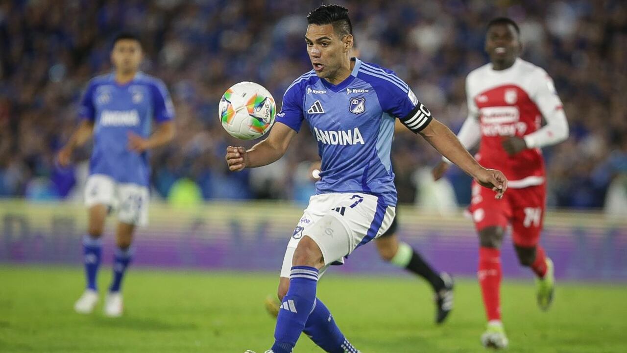 Falcao, capitán de Millonarios.