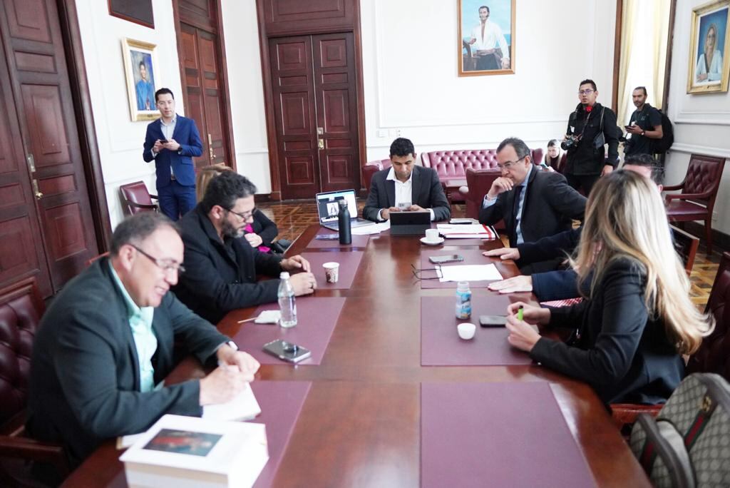 La reunión en la que se definió el trámite que tendrá la reforma a la salud.