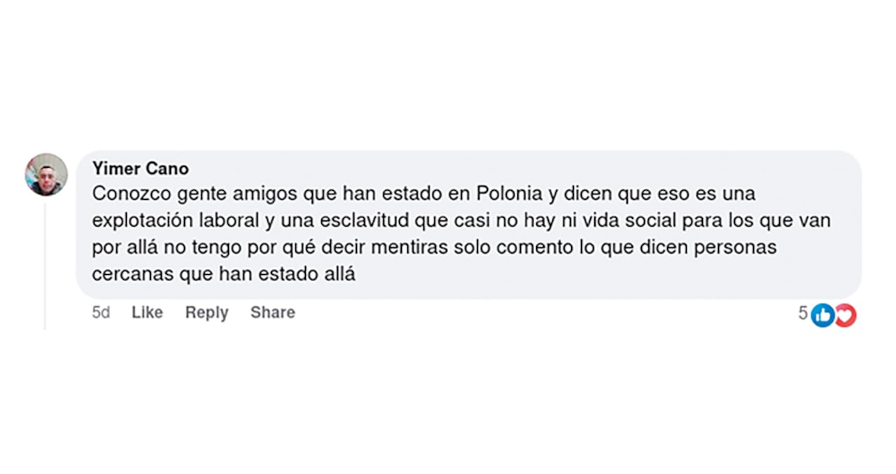 Hay personas que han contado sus casos.
