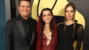 MIAMI BEACH, FLORIDA - NOVEMBER 13: (EDITORIAL USE ONLY) Carlos Vives (L) attends the Latin Recording Academy 2024 Person of The Year Gala Honoring Carlos Vives at Miami Beach Convention Center on November 13, 2024 in Miami Beach, Florida. (Photo by Romain Maurice/Getty Images)