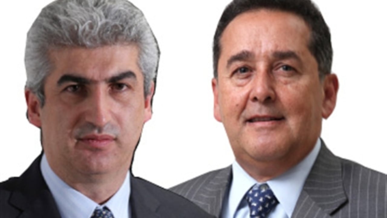 Henry Granda Olarte, presidente Famisanar EPS. José Fernando Cardona, presidente Nueva EPS.