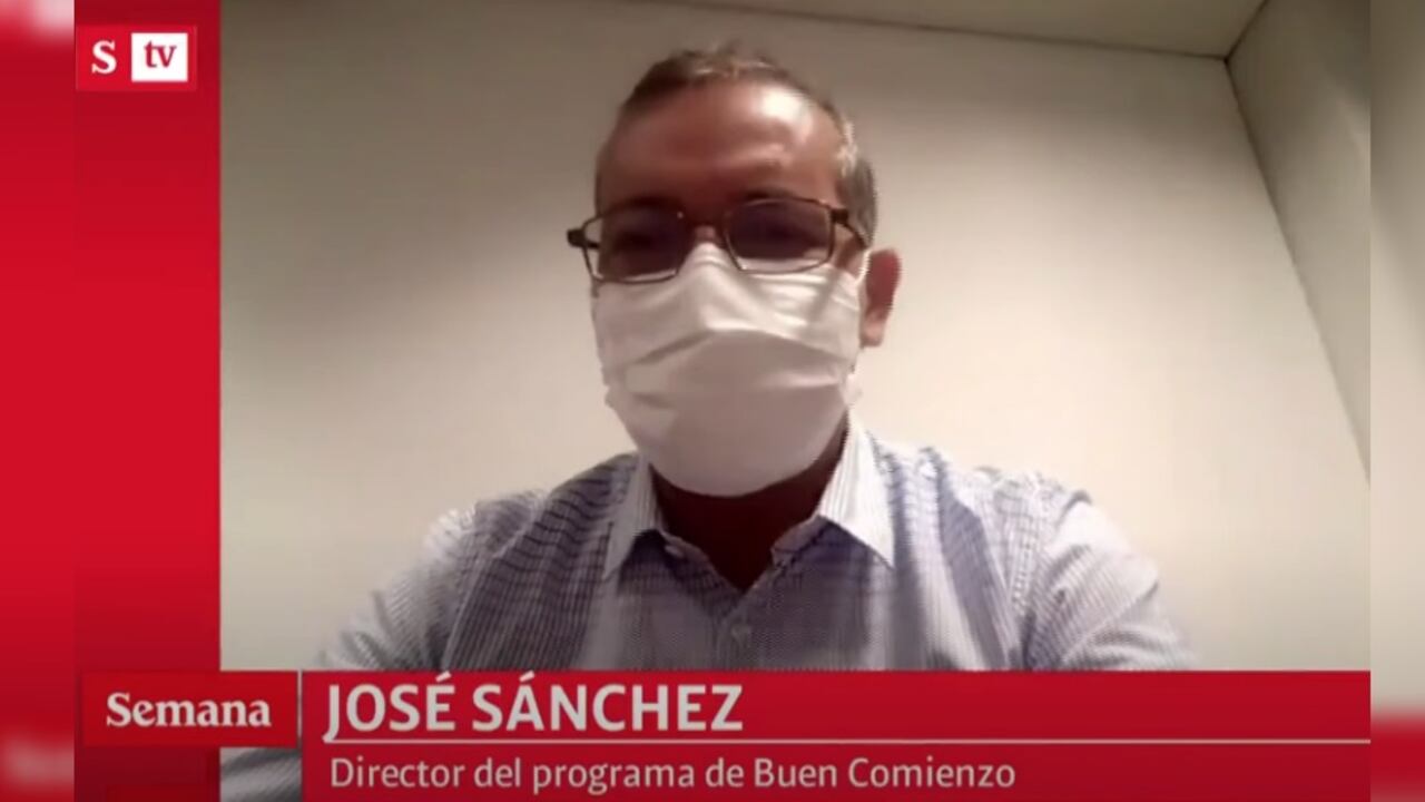 José Wilmer Sánchez, director del programa del hogar Buen Comienzo, a cargo del Centro Infantil Pequeños Exploradores B