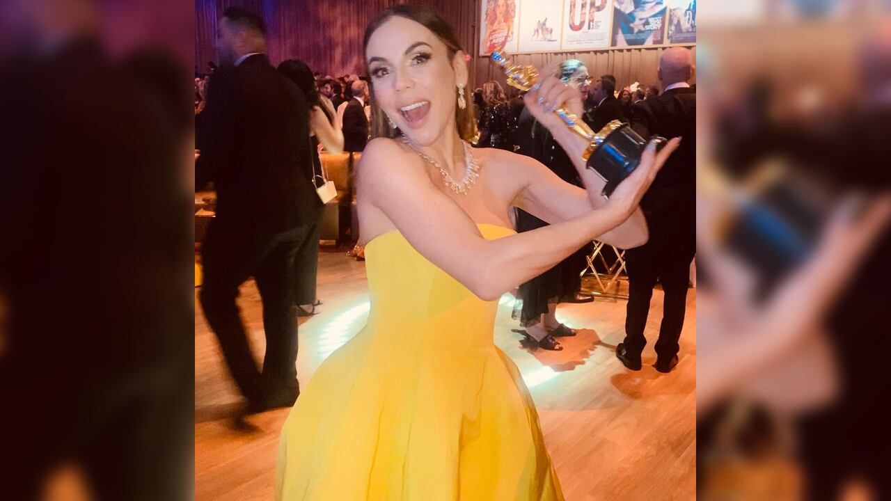 Carolina volvió a convertirse en Pepa Madrigal. Foto: Instagram @lagaita.