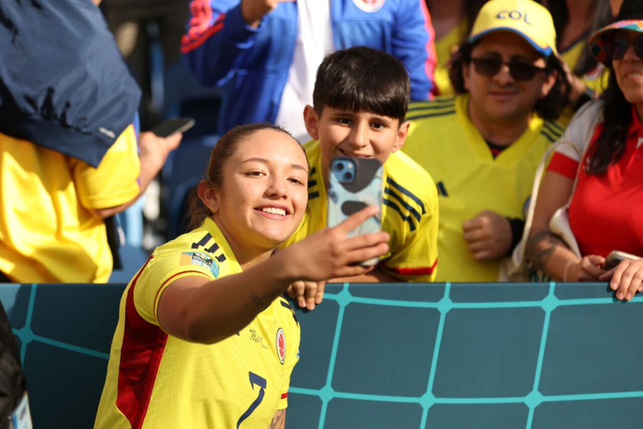 María Camila Reyes, jugadora de la Selección Colombia.