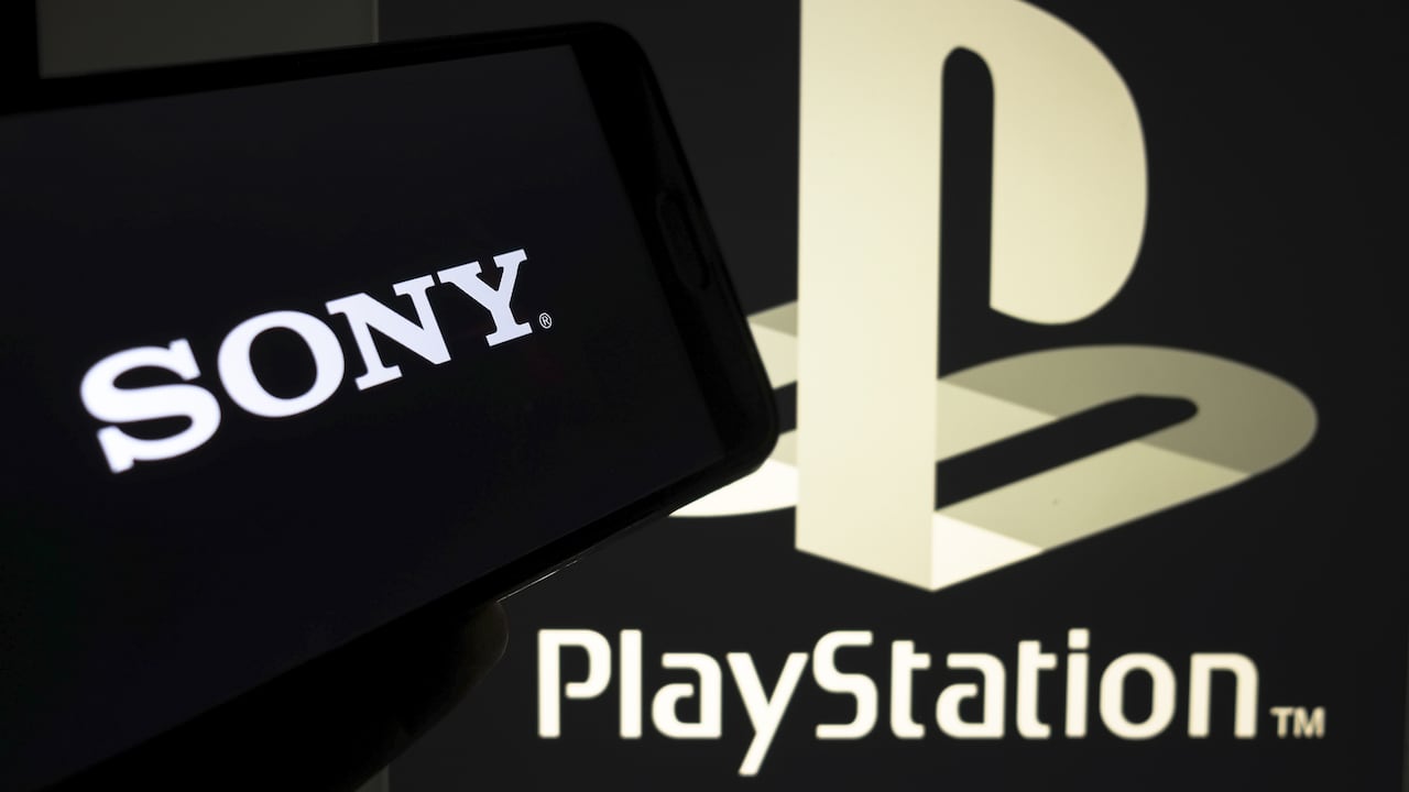 ANKARA, TURKEY - FEBRUARY 27: In this photo illustration a mobile phone and a computer screen display the PlayStation and Sony logo in Ankara Turkey on February 27, 2020. Fatih Kurt / Anadolu Agency