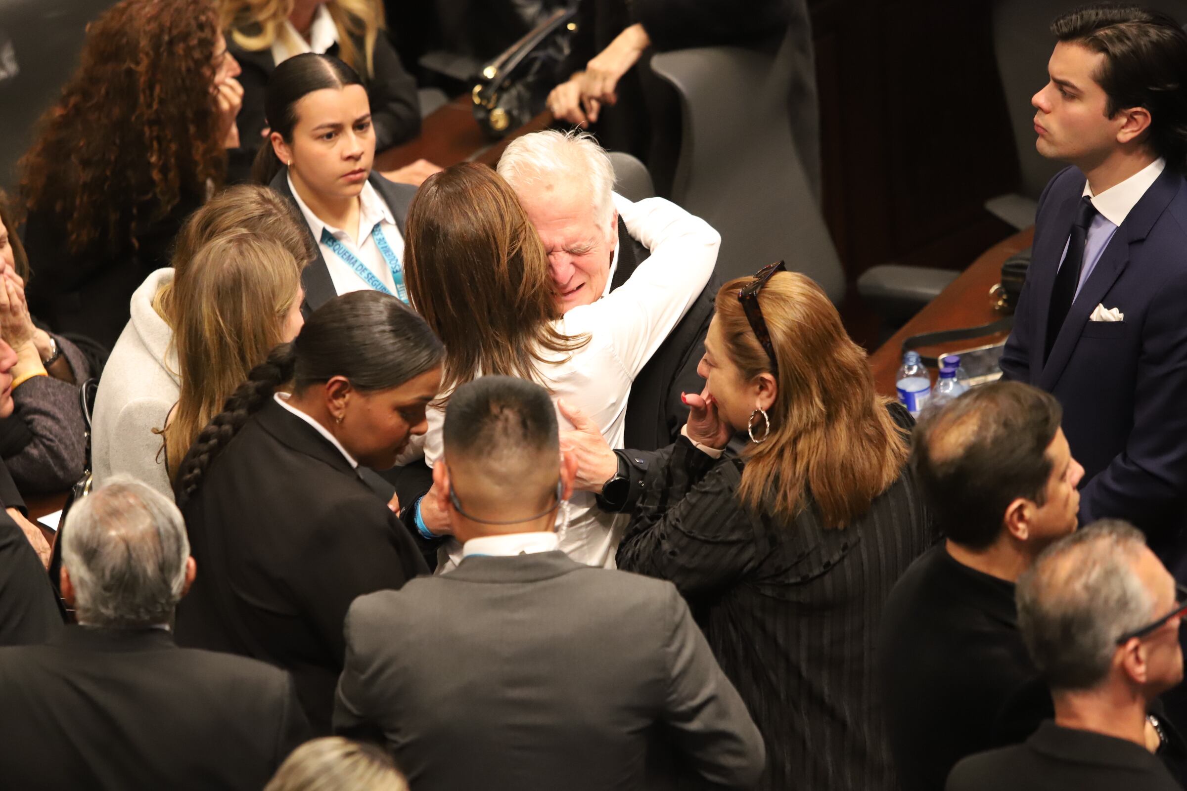 Homenaje póstumo al senador, Miguel Uribe Turbay.