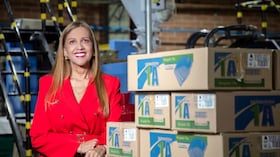 Sandra Briceño, gerente general de Productos de Aseo 1A.