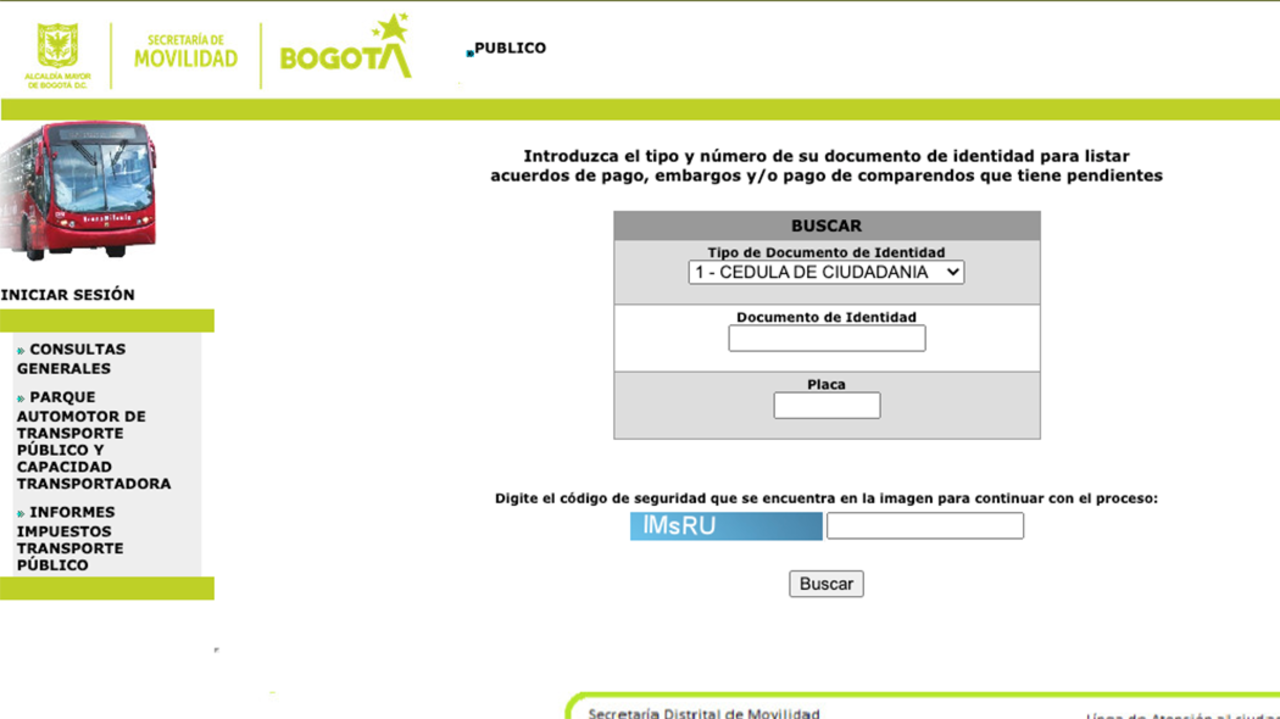 La consulta de comparendos se puede hacer virtualmente.