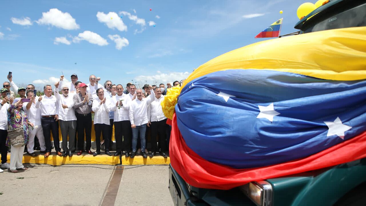 Así fue el evento de la apertura frontera con Venezuela durante 2022.