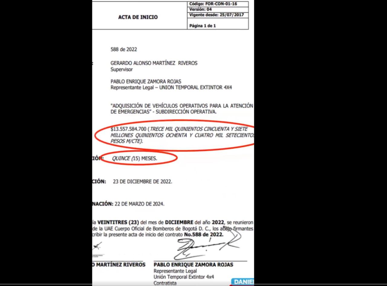 “Para atender las emergencias por incendios y otro tipo de calamidades que pueden suceder”, dijo el concejal.