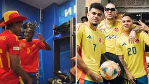 España celebró con la canción de Ryan Castro, Luis Díaz y Juan Fernando Quintero