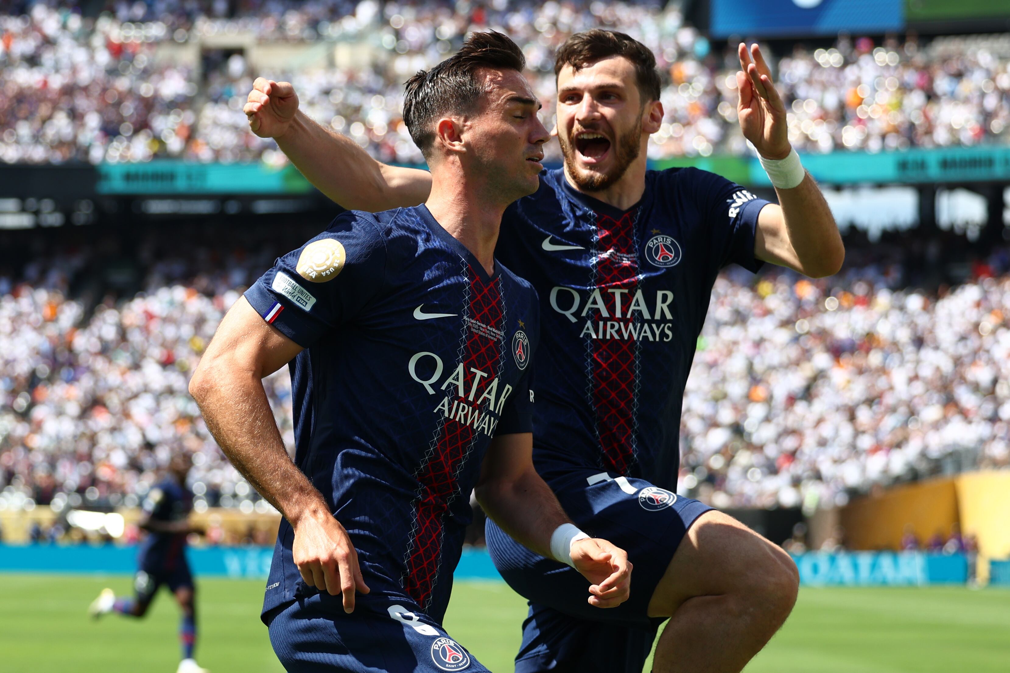 PSG dominó de principio a fin contra Real Madrid.