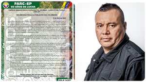 Las disidencias de las Farc, al mando de Alias Calarcá, enviaron una fuerte advertencia a la población civil.