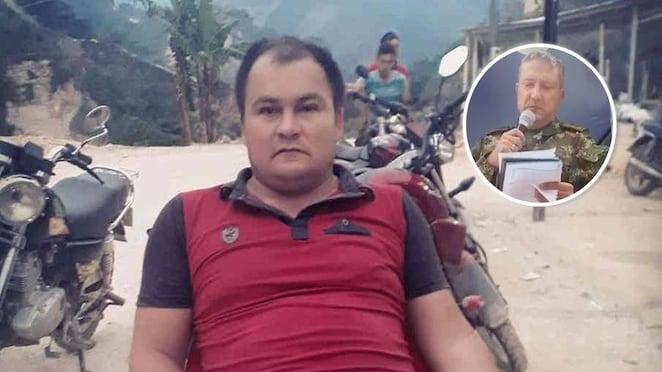 General Diego Villegas, pidió perdón públicamente por la muerte del ex guerrillero de las Farc, Dimar Torres.