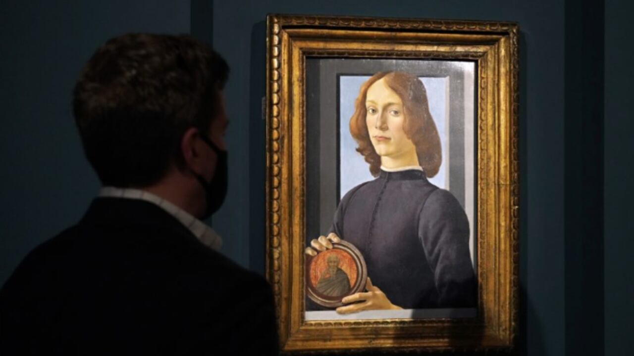 El cuadro del artista italiano Sandro Botticelli, autor de iconos del Renacimiento como El nacimiento de Venus o Primavera