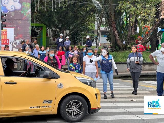 En Armenia hasta el próximo 4 de diciembre se realiza la Semana de la Movilidad Vial