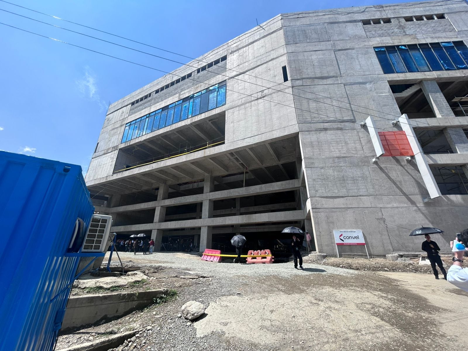 Así avanza la obra del DaviArena.