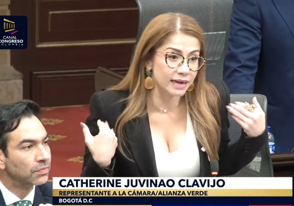 Catherine Juvinao, representante a la Cámara
