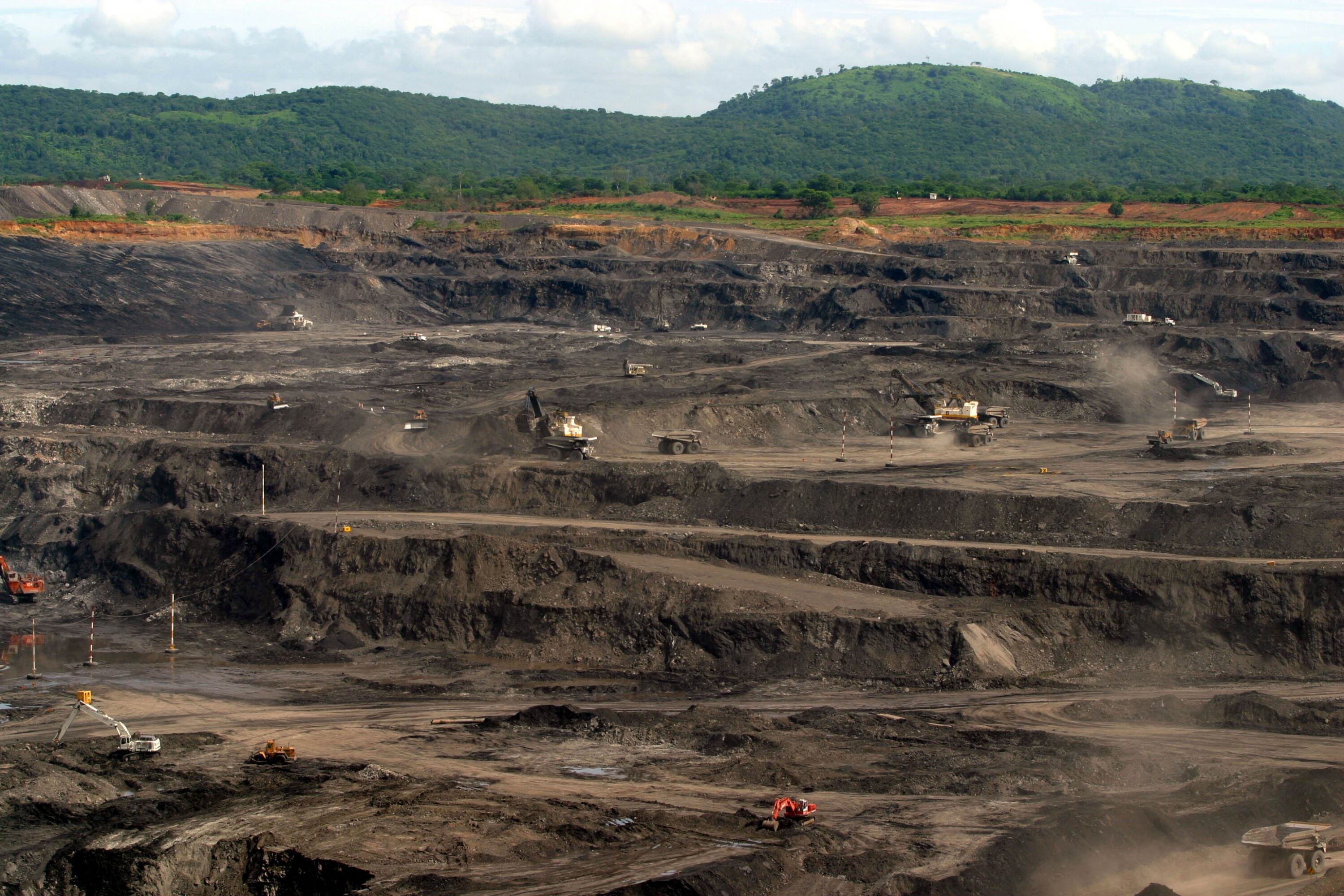 Mina de carbón de El Cerrejón en el departamento de La Guajira.