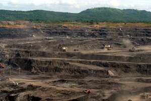 Mina de carbón de El Cerrejón en el departamento de La Guajira.