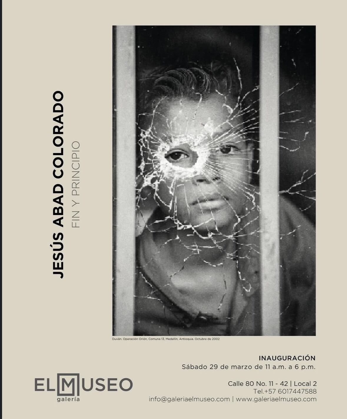 Jesús Abad Colorado presentó su nueva exposición en la Galería 'El Museo'.