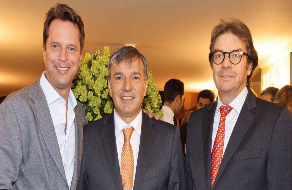 Ricardo Gutiérrez, Santiago Cabrera y Camilo Steuer.