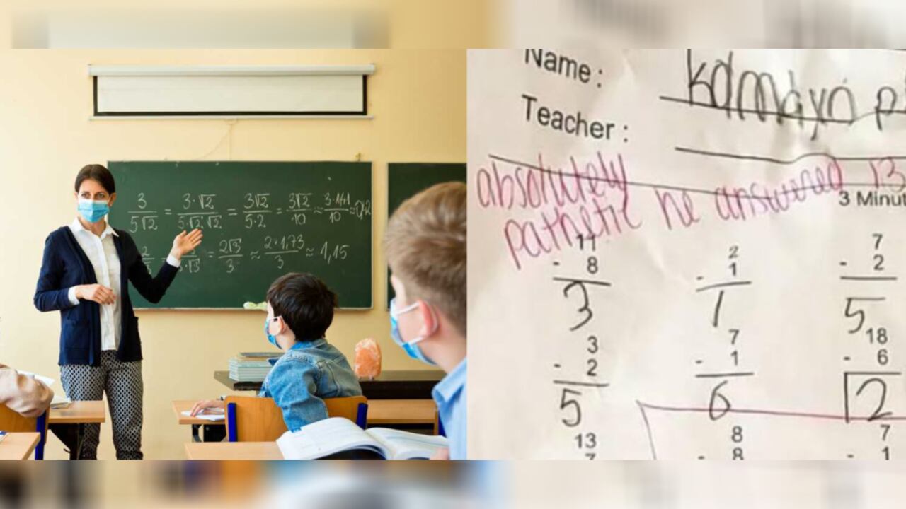Polémica profesora