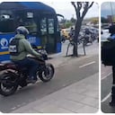 El episodio generó reacciones de concejales de Bogotá, quienes solicitaron acciones de las autoridades de tránsito.