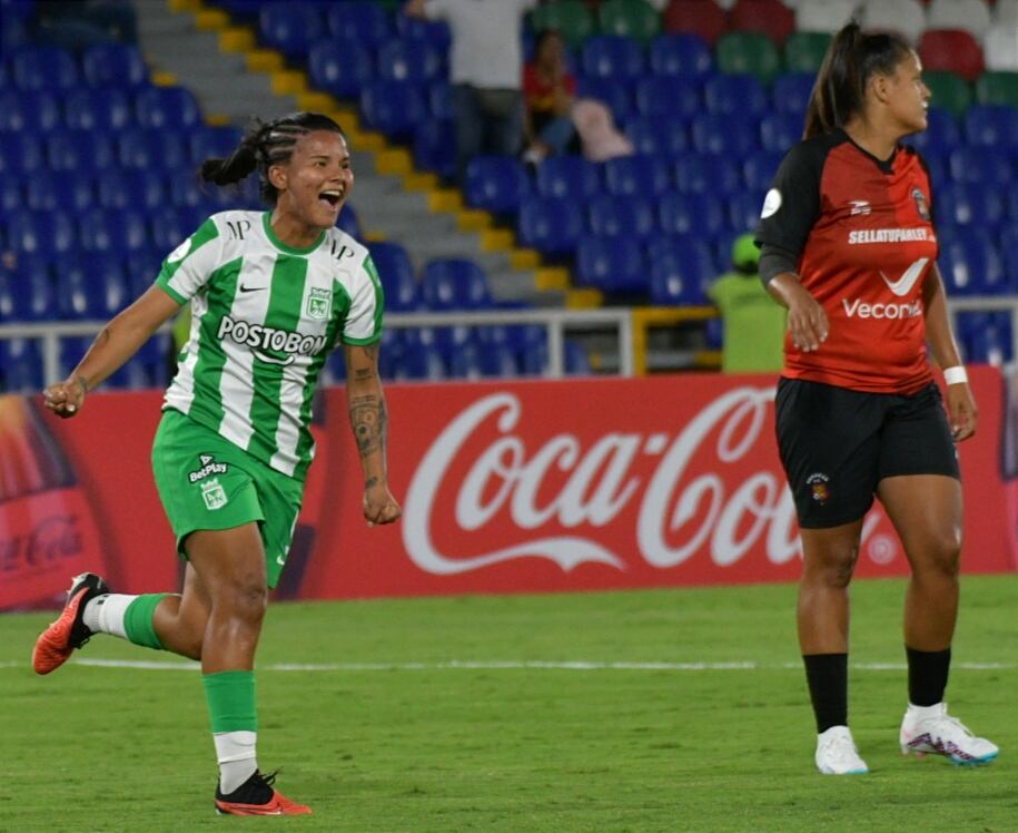 Copa Libertadores Femenina en el Estadio Pascual Guerrero De cali.
Partido Nacional de Colombia vs Caracas de Venezuela