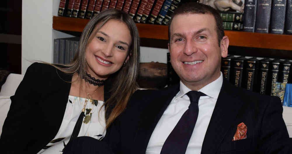 Lilian Pineda y Carlos Sánchez.