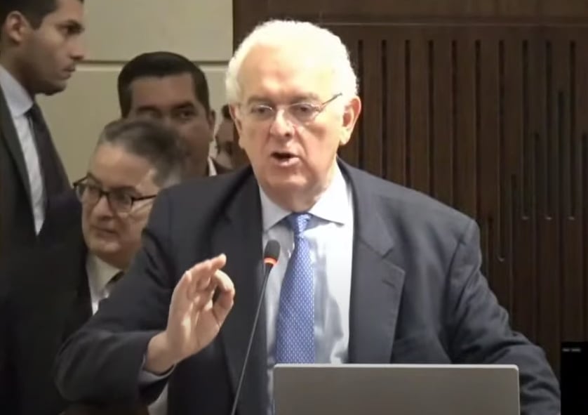 José Antonio Ocampo, ministro de Hacienda.