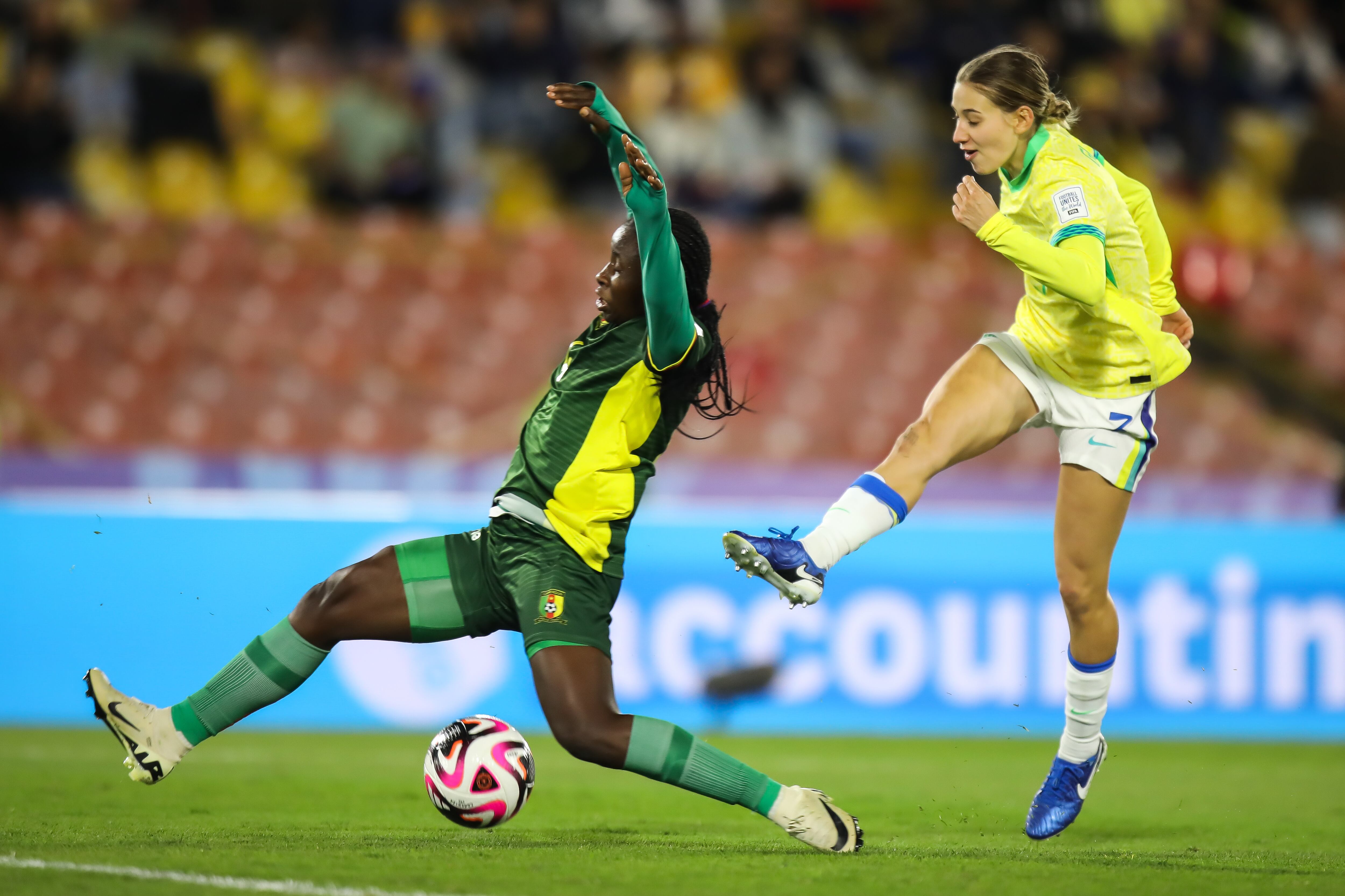 Copa Mundial Femenina de Fútbol Sub-20
Brasil vs Camerún
Estadio El Campin, Septiembre 11 de 2024