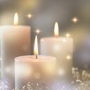 Paz y calma que transmiten las velas blancas