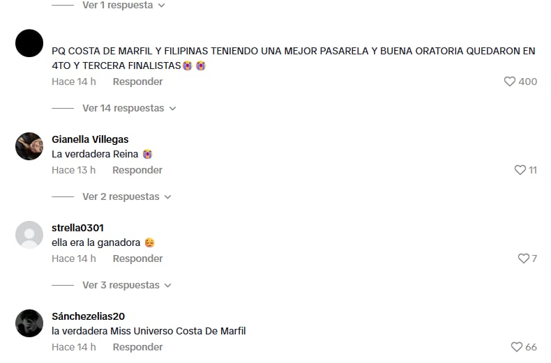 Críticas por la victoria de Fátima Bosch, representante de México en Miss Universo 2025