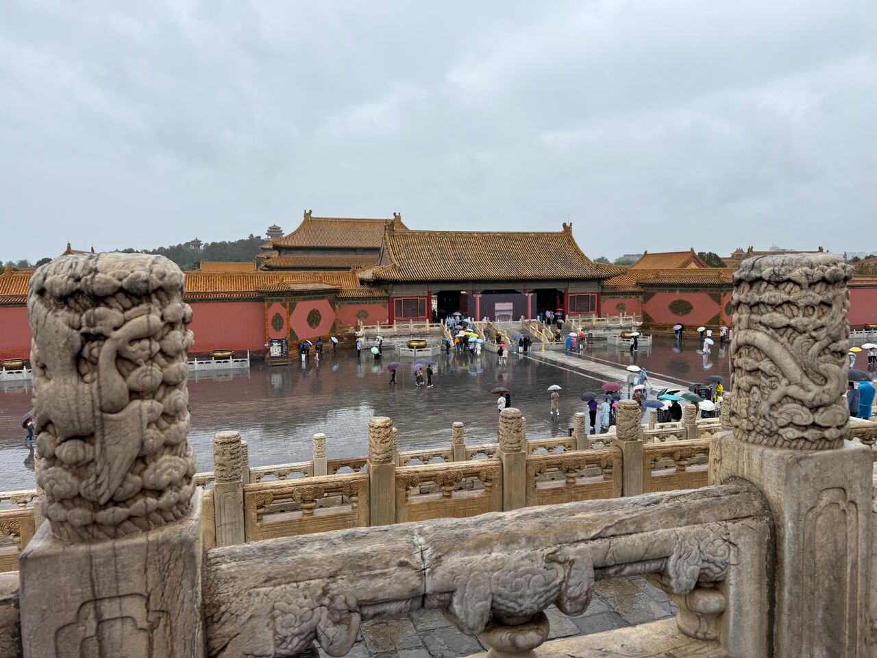 Ochenta mil personas visitan al día la ciudad prohibida de Pekín.