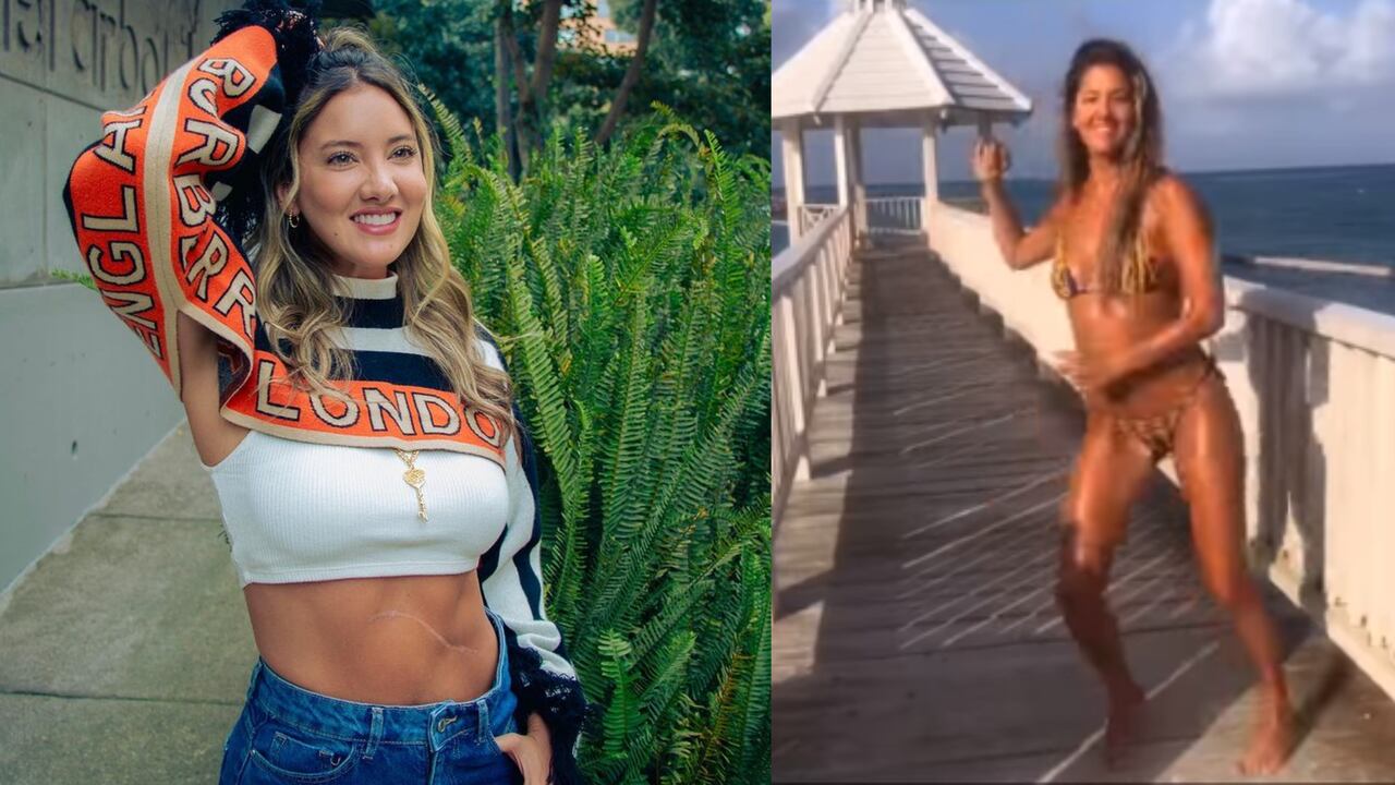 Daniela Álvarez compartió varios videos en los que hacía una de sus actividades favoritas: bailar champeta.