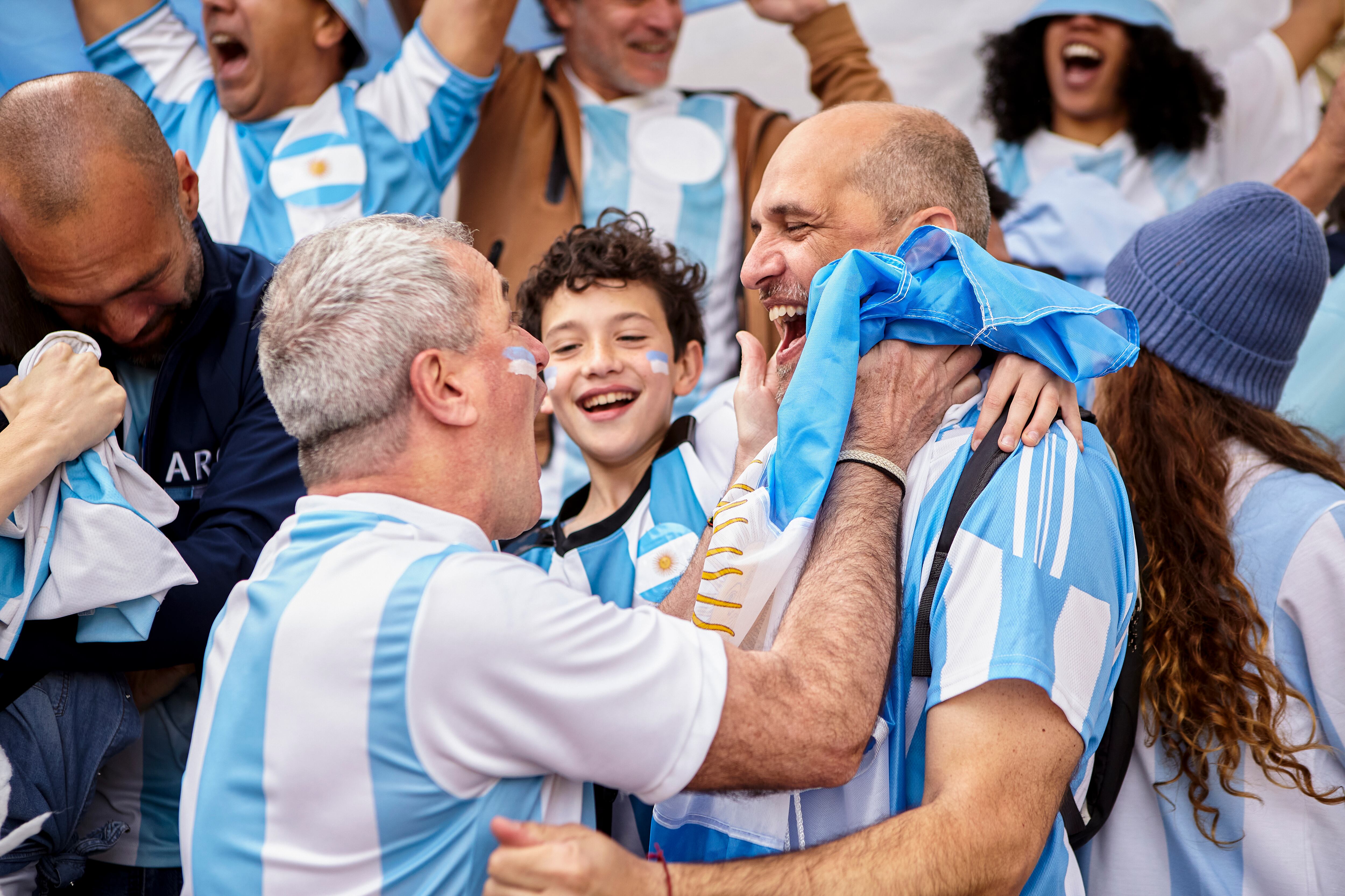 argentinos celebrando