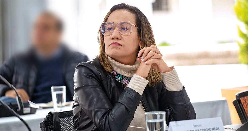 Carolina Corcho, ministra de Salud. 