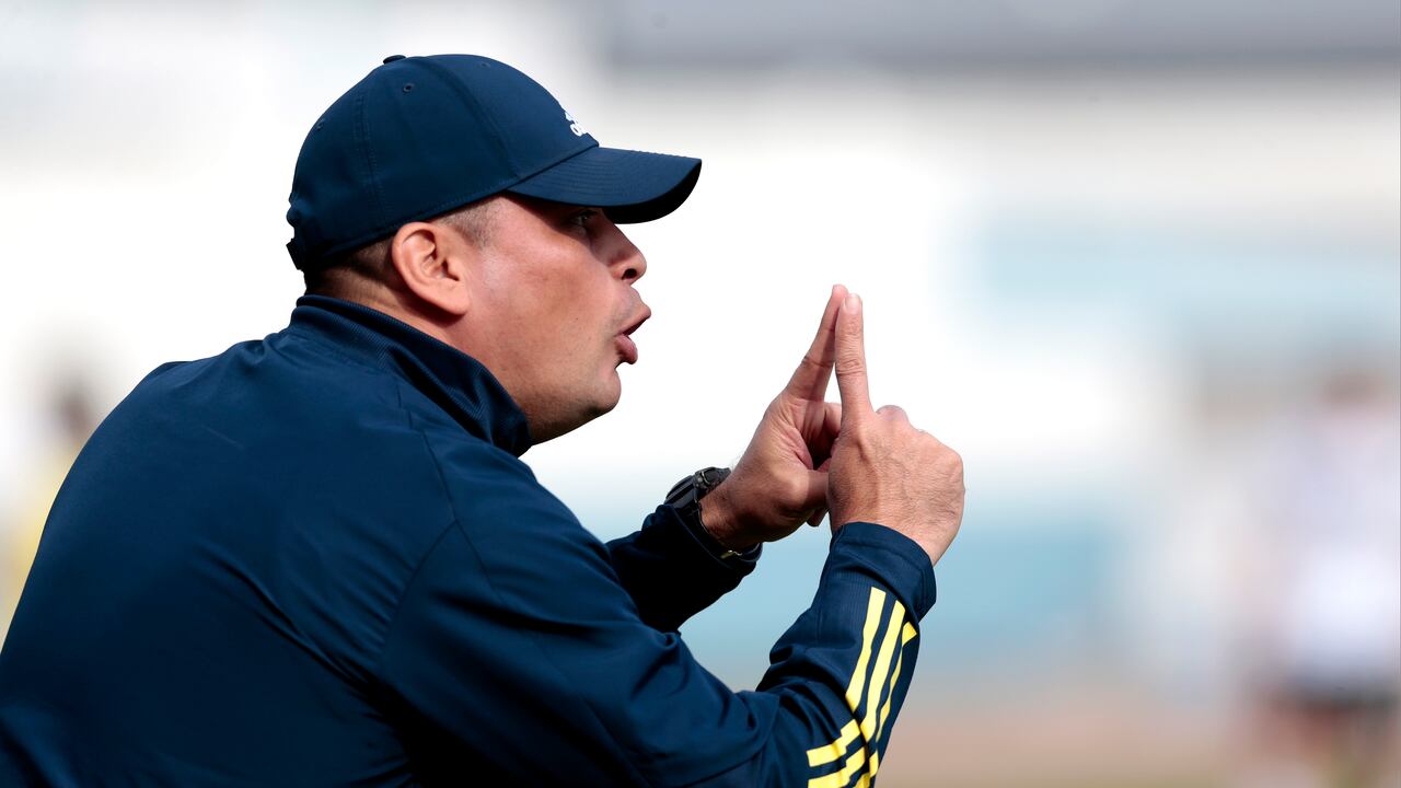 Héctor Cárdenas, técnico de Colombia.