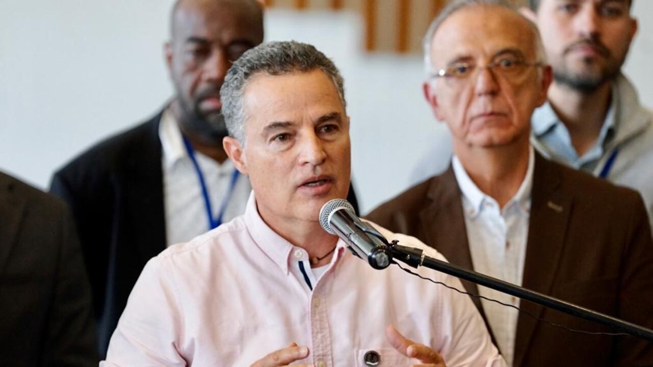 Aníbal Gaviria Correa, gobernador de Antioquia.
