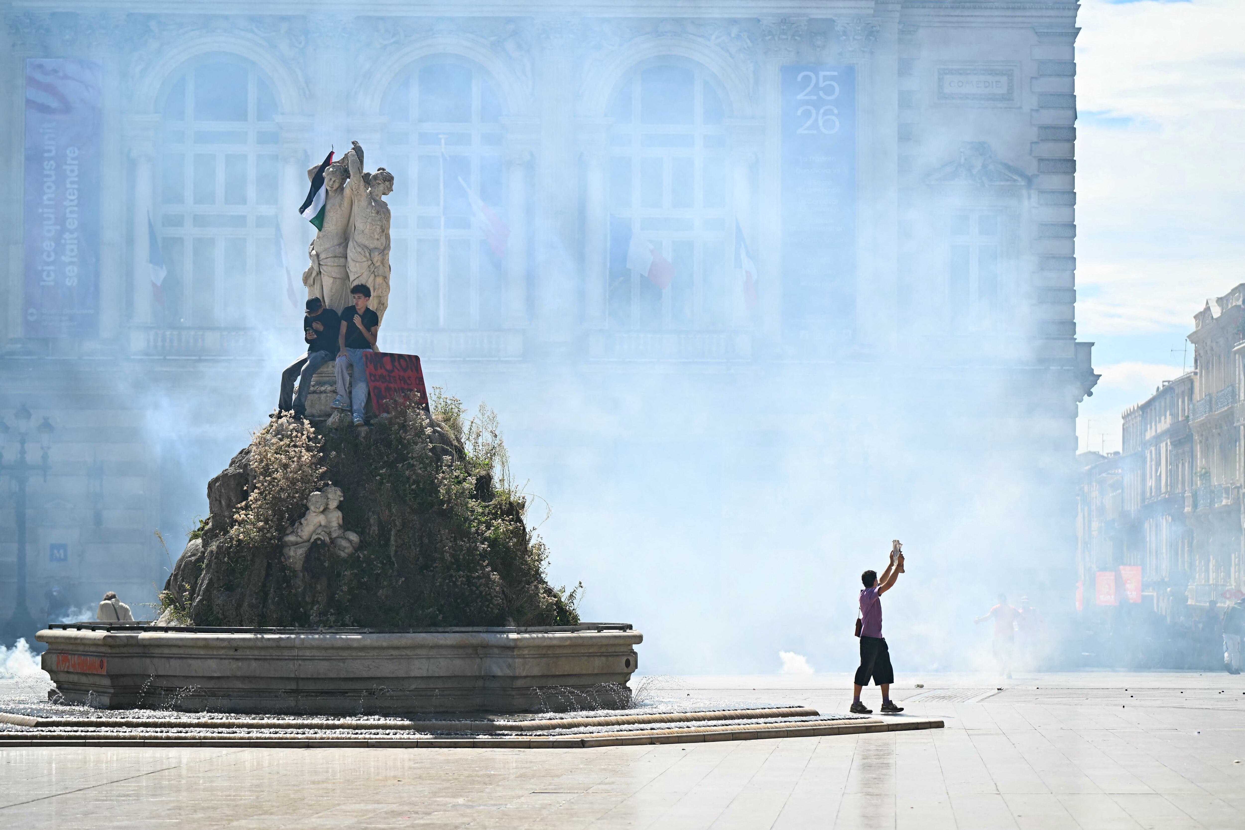 Protestas en Francia