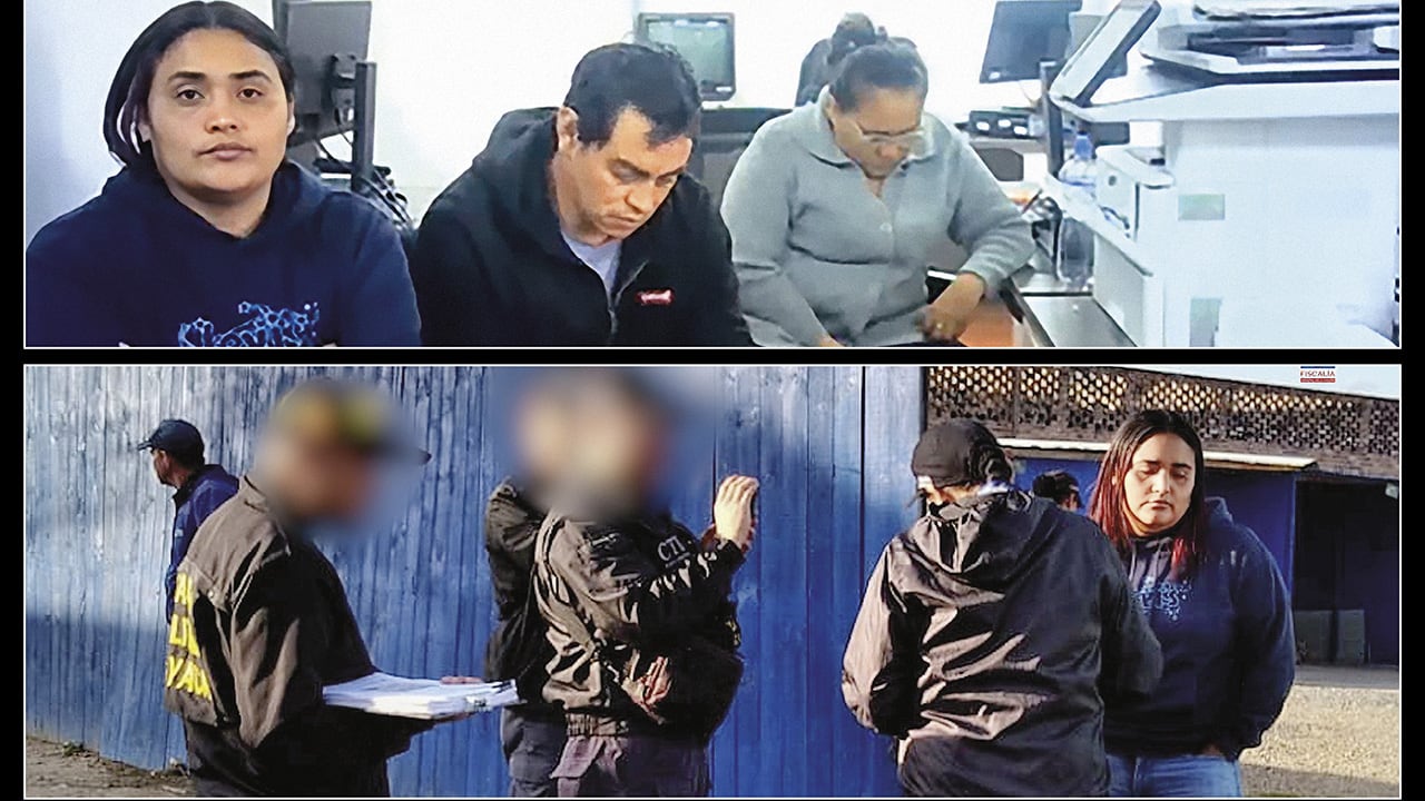 Fueron tres las personas capturadas por la Fiscalía. Dos eran representantes de las empresas fachada con las que estafaron a las alcaldías. 