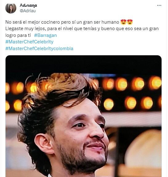 El actor recibió comentarios por su participación en el reality