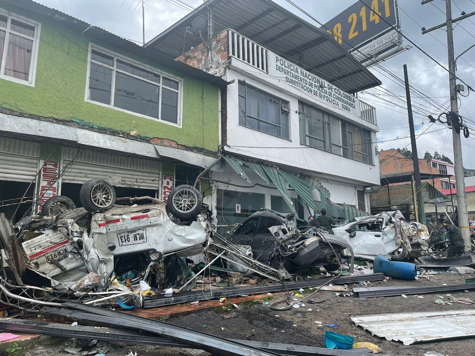Accidente Vía Girardot, a la altura de Silvania
